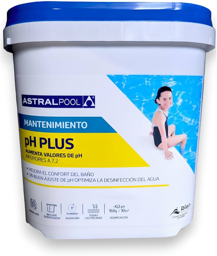 pH PLUS GRANULE 1KG ASTRALPOOL